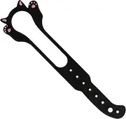 Cat Paw Door Lock, Cat Door Latch Holder, Pet Door Strap for Cat Door Options, Keep Dogs Out, No Tool Required and No Wall Damage Adjustable Pet Gate Holder for Holding Animals