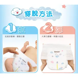 HUGGIES 好奇 雲柔乾爽 好動褲 L-XXL 箱購 紙尿褲/尿布【宜兒樂】