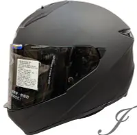 在飛比找Yahoo!奇摩拍賣優惠-《JAP》瑞獅 ZEUS 821 素色 消光黑 全罩安全帽 