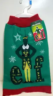 Holiday ELF Pet Logo Apparel ~Buddy the ELF~ Dog Sweater Small (12-20 lbs)