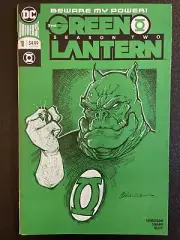 GREEN LANTERN #1 Comic Book ORIGINAL ART COVER Muller DC 2020 KILLOWOG
