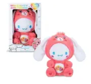 Hello Kitty and Friends Care Bears Plush: Cinnamoroll, Love-A-Lot Bear (New)