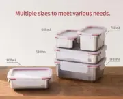 JIA - Microwave Safe SS Food Container 10 pcs bundle with Free silicon Lids