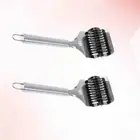 2pcs Dough Lattice Roller Dough Roller Noodle Slicer Noodle Roller Tool