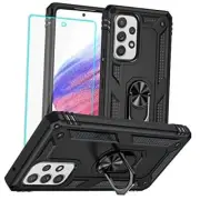 Samsung A53 5G Case, Galaxy A53 5G Case with HD Samsung Galaxy A53 Case Black