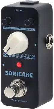 Guitar Delay Pedal Echo Rain Analog-Style Hybrid Digital Delay Guitar Effects Pe