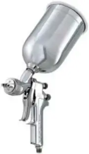 DEVILBIS Gravity Feed PRI HVLP Primer Gun with 1.4mm & 1.8mm Fluid Tip DEV803248