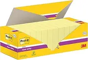 Post-it Super Sticky Notes Canary Yellow, Value Pack of 12 + 12 Free Pads, 90 Sheets per Pad, 76 mm x 76 mm, Yellow Color - Extra Sticky Notes for Note Taking, to Do Lists & Reminders