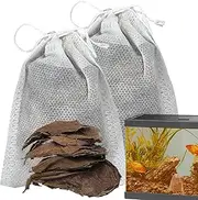 Catappa Leaves for Aquariums | Aquatic Betta & Shrimp Leaves,Catappa Almond Fish Tank Leaves Creates Native Environment for Shrimp, Guppy and Frogs