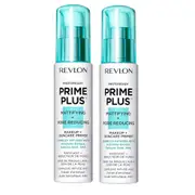 2x Revlon Photoready Prime Plus Mattifying and Pore Reducing Primer 30ml