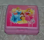 TUPPERWARE DISNEY PRINCESS PINK SANDWICH KEEPER
