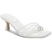 Circus by Sam Edelman Womens Cecily White Heels Shoes 9.5 Medium (B,M) BHFO 2592