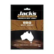 Jack's Black Label Premium Beef Jerky Bbq 35g x 8