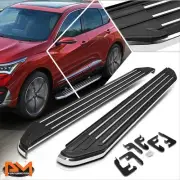 For 14-19 Acura MDX Aluminum Side Step Nerf Bar 5.5" Flat Running Boards Black