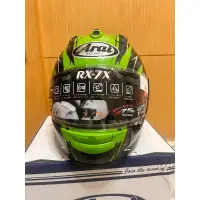 在飛比找蝦皮購物優惠-Arai Rx7x radical 綠 size:M-L(可