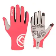 GIYO S-02 Bike Riding Long-finger Gloves, Size:XXL(Pink)