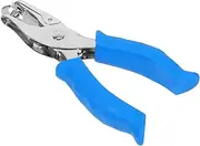 FUNOMOCYA Planner Puncher 6mm Document Punch Pliers Manual Paper Hole Puncher Office Binder Paper Punching Tool Blue