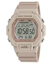 Casio Digital Step Tracker Resin Strap Alarm Stopwatch LWS-2200H-4 Unisex Watch