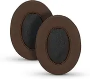 Brainwavz Ear Pads for ATH M50X, M50XBT, M40X, M30X, HyperX, SHURE, Turtle Beach, AKG, ATH, Philips, JBL, Fostex Replacement Memory Foam Earpads & Fits Many Headphones (See List), Brown Oval