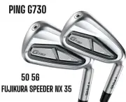 PING G730 Iron Wedge Set of 2 50 56 FUJIKURA SPEEDER NX 35