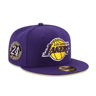 【NEW ERA】NBA 洛杉磯湖人 KOBE 退休紀念帽 59FIFTY 黑曼巴 109【ANGEL NEW ERA】