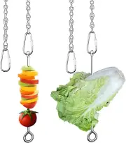 Chicken Veggies Skewer Vegetable Coop Hanging Chicken Feeder Toy for Hen, Rooste