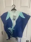 Hooded Shark Towel For Kids 100% Cotton For Beach, Bath, Pool 23.6x 47.24 Inches