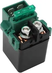 QASULER Starter Relay Solenoid FSC600 Silverwing 2002-2013 NC700X 2012-2013 NES125 2000-2013 Nighthawk 250 CB250 1991-2008 SH125 2001-2003 Motorcycle Engine Start Relay