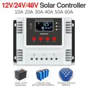 Solar Charge Controller PV PWM WiFi App Monitor Durable 10-60A Battery Regulator