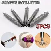 5PCS Screw Extractor Set Broken Bolt Remover Stripped Screw Easy Out Drill Bits