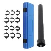 13PCS Inner Tie Rod Removal Installation Tool Kit w 12 SAE & Metric Adaptors