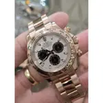 勞力士 DAYTONA 迪通拿 ROLEX 116505 玫瑰金 巧克力面盤