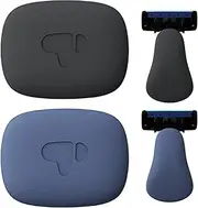 Travel Size Razor - 5-Ply Cutters, Reusable with 2 Cartridges, Mini Pocket Shaver for Face & Body, Gentle on Sensitive Skin