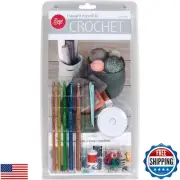 Boye I Taught Myself to Crochet Starter Kit with Instruction Booklet, Multico