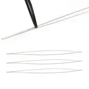Big Eye Beading Needles Handmade Pins Threading Tool Set for DIY Jewelry Making