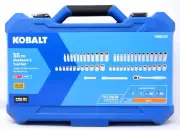 KOBALT 5996332 55PC MECHANIC'S TOOL SET SAE/METRIC SHALLOW/DEEP SOCKETS - NEW!