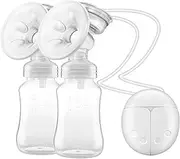 Electric Breast Pump Automatic Strong Suction Double Sided, Portable, Quiet Pump, BPA free, 2 Modes, USB chargeable, Dual Cup Breast Pump