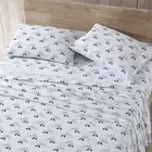 - King Sheets, Cotton Flannel Bedding Set, Brushed for Extra Softness, Cozy Home