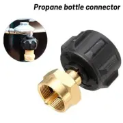QCC1 Regulator Valve Propane Refill Adapter 1LB to 20LB Grill Bottle Conve D1P2