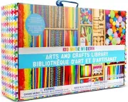 Kid Made Modern Arts and Crafts Kit - A DIY 1000+ Piece Hobby Craft Supplies &