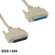 10 feet IEEE-1284 Bi-Directional DB25 Parallel Extension Cord Printer Scanner