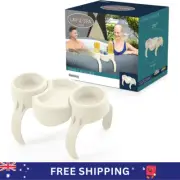 NEW Lay-Z-Spa Drink Holder and Snack Tray White Inflatable Spa Accessory Hot Tub