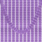 9.8ft Four-Leaf Garland, 12 Pack Tissue Paper Hanging Flower, Light Purple