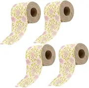 4 Rolls Roll Toilet Paper Printed Toilet Paper Toilets for Bathrooms Bathroom Supplies Decorative Toilet Paper Tissue Holders Decorative Toilet Paper for Bathroom Bamboo Pulp