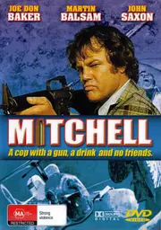 MITCHELL 1980s Comedy Joe Don Baker John Saxon - Rare DVD Aus Stock New