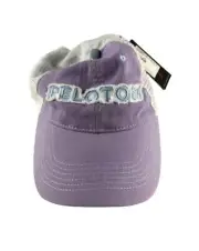 Peloton Colorblock Truckers Hat Unisex Adjustable Purple/Blue Hat NWT