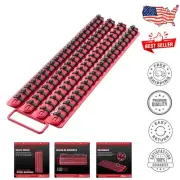 Effortless Tool Organization - Premium Portable Socket Organizer for 80 Sockets