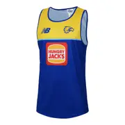 AFL 2025 Training Singlet - West Coast Eagles - Adult - Mens
