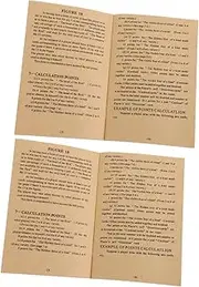 HAWILLOSCH English Mahjong Instructions Book Vintage Mahjong Learning Guide for Beginners