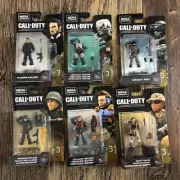 Mega Construx Call of duty Heroes Series 3 Set - All 6 Characters New Sealed